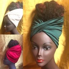 Turban Updo, Short Box Braids, Head Wrap Styles, Hair Wrap Scarf, Hair Scarf Styles, Wrap Hair, Turban Headwrap, Scene Hair, Relaxed Hair