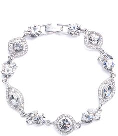 From Givenchy&#x2C; this bracelet features: Line braceletSilver-tone platingBrass/Glass/ZincFold-over closure Approx. 7.25" length Imported. Men’s Jewlery Silver, Vitaly Jewelry, Lv Bracelet, Jewel Accessories, Givenchy Bracelet, Men's Watch Accessories, Teeth Jewelry, Jewerly Designs, Wrist Jewelry