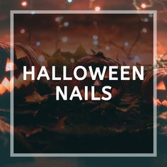 Halloween Nails, Ghost, Nails, Halloween