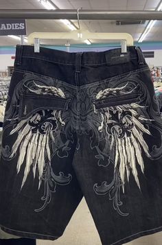 Thrifting Aesthetic Outfits, Y2k Grunge Pants, Affliction Outfits, Affliction Pants, Paint For Clothes, Diy Clothing Ideas, Grunge Diy, Emo Pants, Jeans Thrift