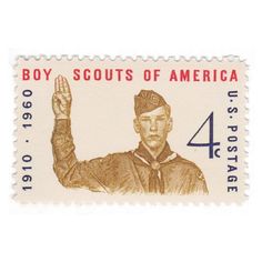 a postage stamp with the image of a man in uniform waving to someone on it