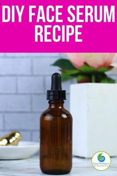 Keep your skin moisturized and hydrated with this DIY face serum recipe. This natural face oil makes a great addition to your daily skin care routine. Learn about the best carrier oils and essential oils to create a face oil for any skin type (dry skin, oily skin, or combination skin). #diyskincare #naturalskincare #naturalbeauty #bathandbody Diy Face Serum Recipe, Serum Recipe, Natural Face Serum, Natural Face Oil, Diy Serum