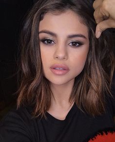 Selena Gomez Balayage, Selena Gomez Makeup, Tousled Bob, Selena Gomez Style, Selena G, Hair Done, Marie Gomez, Runway Models, Pretty Hairstyles