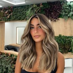 Balayage On Dark Hair, Shadow Roots, Light Brunette Hair, Baby Lights, Summer Blonde Hair, Balayage Ombré, Hair Blond, Brown Hair Inspo, Bronde Hair