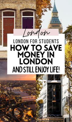 london for students how to save money in london and still enjoy life