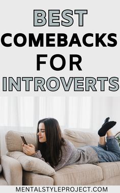 Are you an introvert who sometimes feels like the world is against you? One thing I’ve discovered is that if I respond with a sarcastic, witty, or unique comment, it makes that person think twice about asking again. Here are some of the best comebacks when someone comments on being too quiet. Best Comebacks, Witty Comments, Sarcastic Person, Boring People, Good Comebacks, Introverted, Back Off, Health Matters