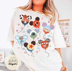 Get your order now: Peckshirt  Disney Mickey Pixar characters balloon shirt, Disneyland Pixar Fest 2024 Shirt, Disney Balloon Shirt, WDW Disneyland Family Trip - Print In Your Way Cute Family Disney Shirts, Shirts For Disney, Disney Balloon, Pixar Fest, Disneyland Family, Disney Balloons, Pixar Characters, Mickey Shirt, Family Shirt