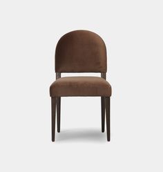 Oma Dining Chair Brown Velvet Dining Chair, Contemporary Dining Room Furniture, Low Back Dining Chairs, Boston House, Shoppe Amber Interiors, Studio Furniture, Amber Interiors, Upholstery Cleaner, Brown Velvet