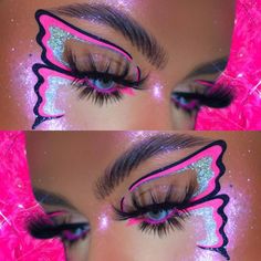 Brow Freeze, Butterfly Makeup, Loose Setting Powder, Rave Makeup, Lashes Mascara, Best Makeup Tips, Halloween Makeup Inspiration, Eye Makeup Pictures, Youtube Makeup