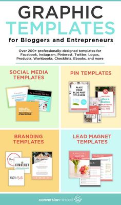 graphic templates for bloggers and enterprises