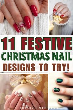 Check out these 11 trendy Christmas nail ideas for 2024!