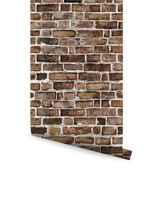 an old brick wallpaper with white background