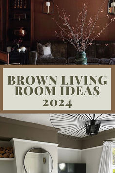 brown living room ideas 2024 Taupe Walls Living Room, Brown Living Room Ideas, Chocolate Living Rooms, Brown Leather Sofa Living Room, Dark Brown Couch Living Room, Brown And Cream Living Room, Dark Brown Leather Sofa, 2024 Living Room, Brown Walls Living Room