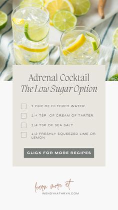 Adrenal Cocktail, Baking Soda Benefits, Cream Of Tarter, Adrenal Health, Baking Soda Beauty Uses, Adrenal Fatigue, Hormone Health, Low Sugar, Healthy Nutrition