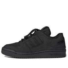 Adidas Originals FORUM 84 Low Hiyadam 'Black'  ID4797 Black Adidas Shoes, Adidas Shoes Originals, Trendy Outfits For Teens, Storm Trooper, Black Trainers, Girly Shoes, Adidas Outfit, Black Sneakers, Stylish Sneakers