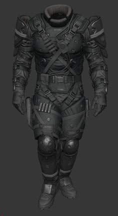 an image of a futuristic man in armor