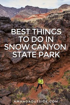 the best things to do in snow canyon state park