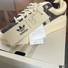 Bad Bunny Campus (Last Campus) Brown/Pink Size 4 1/2 In Men Size But Fits Like Size 5 Women Size 6 1/2 Can Fit Size 7 Bad Bunny Zapatillas, Bad Bunny Shoes, Campus Sneakers, Bunny Shoes, Adidas Originals Shoes, Adidas Shoes Originals, Adidas Campus, Bad Bunny, Adidas Women