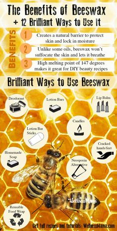 the benefits of beeswax and how to use them in your home or business