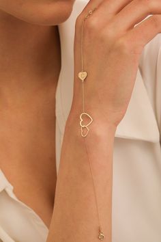 Elegant Gold Heart Bracelet With Adjustable Chain, Elegant Adjustable Heart Charm Bracelet, Elegant Heart Bracelet With Adjustable Chain For Valentine's Day, Wedding Bracelets With Adjustable Chain For Valentine's Day, Adjustable Chain Bracelet For Wedding And Valentine's Day, Elegant Heart Charm Bracelet For Mother's Day, Dainty Heart Bracelet For Valentine's Day, Elegant Adjustable Heart Bracelet For Valentine's Day, Adjustable Elegant Heart Bracelet For Valentine's Day