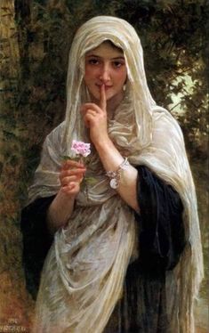 a painting of a woman holding a lollipop