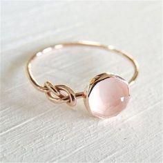 Sweet Pink Round Opal Refine Trendy Weave Rose Gold Rings For Women, Pd176 Stone: Cubic Zircon Material: Rose Gold Plated Brass Attractive Packaging Buy Any 2 Items For $25 (Make Bundle) 100% Brand New Thank You! Rose Gold Rings Boho, Beautiful Rings For Teens, Cute Rings For Teens Rose Gold, Pretty Rings For Teens Simple, Rose Gold Thumb Rings For Women, Infinity Knot Ring, Boho Styl, Pink Moonstone, Ring Rosegold