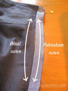 how to sew the waist part of a pants