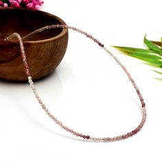 Delicate Shaded Spinel Necklace, Healing Spinel Crystal Beaded Dainty Choker, Natural Spinel Stone Minimalist Choker Necklace Gifts This bracelet is very dainty - beads measure about 2.5 mm apiece  1.  chain extension extra AAA Quality Please Feel Free To Contact If You Have Any Query. Orders are shipped within 1 business working day, excluding orders made on Sunday or national holidays. Domestic delivery takes 5-7 business days. International delivery takes 11-23 business days. PAYMENT METHOD : Spinel Crystal, Spinel Necklace, Spinel Stone, Dainty Choker Necklace, Dainty Choker, Stone Beaded Necklace, Crystal Choker, Stone Beads, Gift Necklace