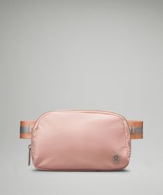 Everywhere Belt Bag 1L | Unisex Bags,Purses,Wallets | lululemon Pink Lululemon Belt Bag, Lululemon Gifts, Lululemon Belt Bag, Lululemon Everywhere Belt Bag, Pink Lululemon, Everywhere Belt Bag, Canvas Leather Bag, Belt Bags, Gift Guides