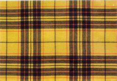 a yellow and black plaid fabric