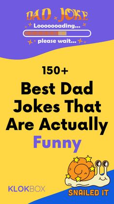 the cover of 150 + best dad jokes that are actually funny by kobobox