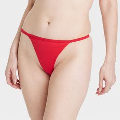 Get the barely-there look and feel you’re after with the Cotton-Blend String Thong from Auden™. This solid-color string thong features a low-rise, high-leg silhouette and opaque sheerness. The cotton fabric feels soft against your skin, and a touch of spandex offers you a comfy fit that moves with you as you take on your day. Auden™: Comfort true to every shape & hue. Lotus Elan, Anime Places, Long Sleeve Velvet Dress, Figure Reference, Safe Travels, Summer Plans, Red S, Camping Survival, Lace Thong