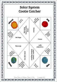 the solar system coordinate catcher is shown