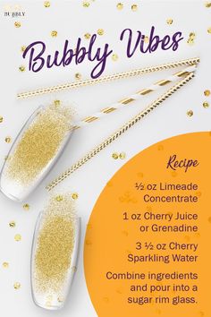 the recipe for sweet - not - sour is displayed on a white background with gold glitter