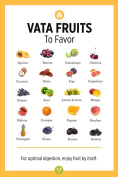 Vata Dosha Food List, Vata Dosha Foods, Vata Dosha Balance, Ayurveda Vata Recipes, Vata Pacifying Recipes, Vata Food List, Vata Dosha Snacks, Balance Vata Dosha