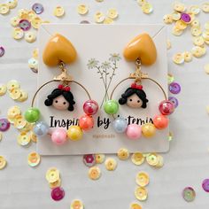 Snow White Earrings With The Cutest Hoop Detailing With Multiple Colors Which Can Be Worn For Every Outfit. Disney Snow White, Disney Jewelry, White Earrings, Yellow Purple, Earrings Color, Color Purple, The Cutest, Snow White, Women Jewelry