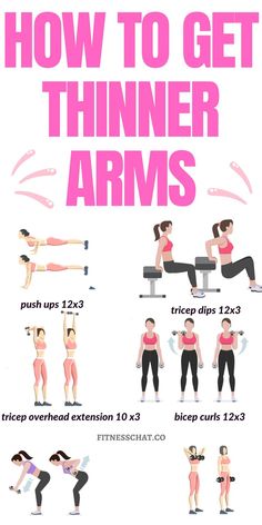 arm workout women, back and arms workout for women Arm Workout Bat Wings, Flabby Arm Workout Bat Wings, Underarm Flab Workout, Arm Excersises, Thinner Arms, Tone Flabby Arms, Shoulder Workout Women, Arm Workout For Women, Wings Workout