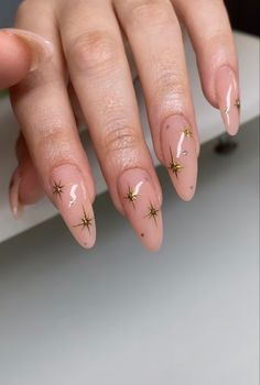 Round Nails, Nail Swag, Twinkle Star, Prom Nails, Minimalist Nails, Dream Nails, Fire Nails