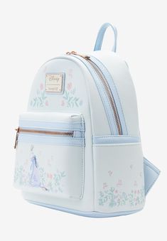 Mini Backpacks are perfect for any trip to your favorite theme parks or destination. There's nothing better than taking your new best friend, Eeyore, along Light Blue Backpack, Pocket Flowers, Bed Of Flowers, Disney Eeyore, Cute Mini Backpacks, Backpack Handbag, Loungefly Bag, Loungefly Disney, Blue Backpack