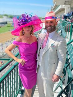 SD20 Fuchsia/navy/teal/purple Kentucky Derby Hat Wedding Hat - Etsy Derby Dresses And Hats Outfit, Derby Party Outfit, Derby Hats Diy, Kentucky Derby Party Outfit, Kentucky Derby Attire, Kentucky Derby Dress, Kentucky Derby Outfit, Bow Veil, Kentucky Derby Fashion