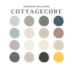 the color scheme for shewin williams's cottage score