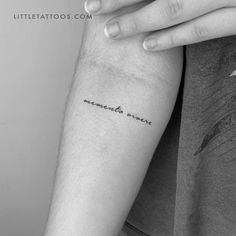 a woman's arm with a tattoo that reads, i am not afraid to see the