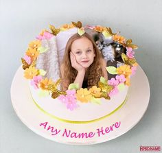 Forest Birthday Cake, Cake With Photo, Floral Birthday Cake, Happy Birthday Cake With Name, Birthday Cake Images, Online Birthday Cake, Birthday Cake With Name, Happy Birthday Cake Photo, Chocolate Birthday Cake