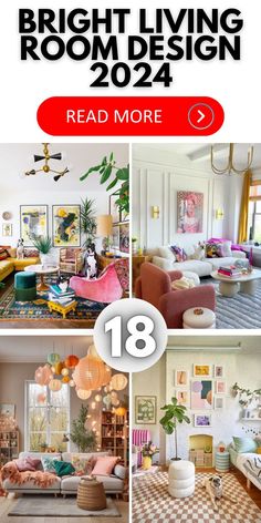 the bright living room design is featured in this article