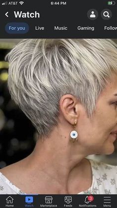 Hairstyles Color, Short Silver Hair, Blonde Pixie Hair, Short Blonde Haircuts, Short Hair Pixie Cuts, Growing Out Short Hair Styles, Super Short Hair, Trendy Short Haircuts, Edgy Short Hair