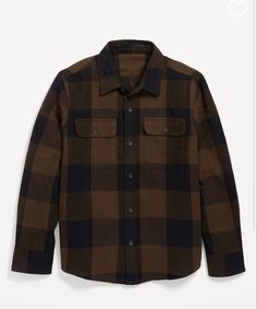 Boys Flannel, Brown Flannel, Shirt For Boys, Mens Flannel Shirt, Orange Plaid, Brown Plaid, Gray Plaid, Pocket Shirt, Pant Shirt