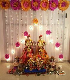 Decoration For Gauri At Home, Makhar Decoration Ganpati Diy, Gauri Pooja Decoration, Gauri Pujan Decoration, Gauri Decoration At Home, Gauri Ganpati Decoration Ideas At Home, Mahalakshmi Decoration Ideas, Mahalaxmi Decoration Ideas, Gangaur Decoration At Home