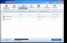 an image of data protection screen shot