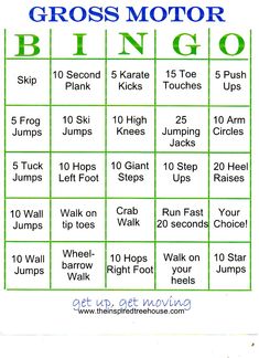 a printable cross motor game with instructions for the numbers and times to play on it