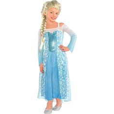 Girls Elsa Costume - Frozen Image #1 Elsa Frozen Costume, 1 Piece Dress, Frozen Elsa Dress, Elsa Costume, Frozen Costume, Hallowen Costume, Elsa Dress, Fancy Gowns, Halloween Costume Shop